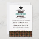 Search for cafe opening cards invites Open house