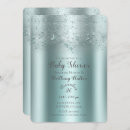 Search for aqua baby shower invitations Turquoise