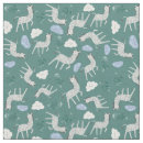 Search for blue horses fabric Watercolor