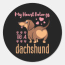 Search for heart dog stickers Doxie