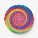 Search for rainbow swirl plates Lollipop