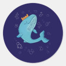Search for whale round stickers Nature