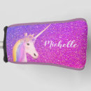 Search for unicorn golf head covers Glitter