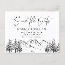 Search for forest wedding save the dates Evergreen