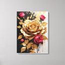 Search for rose gold canvas prints Floral