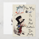 Search for tea party note cards Alice in wonderland