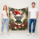 Search for christmas elf blankets Cat