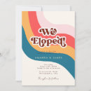 Search for 1960s wedding invitations Hippie