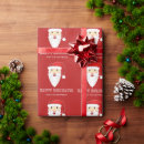 Search for santa head wrapping paper Festive