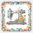 Search for vintage sewing stickers Floral