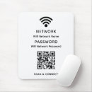 Search for qr code mouse mats Black and white