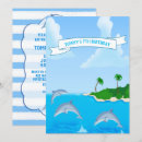 Search for tropical fish invitations Dolphin