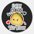 Search for taco humor stickers Food