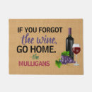 Search for funny wine lover doormats Go home