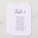Search for purple wedding seating charts Lilac