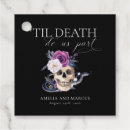 Search for halloween wedding favour tags Dark