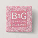 Search for pink square badges Girly