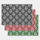 Search for red black green wrapping paper Pattern
