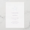 Search for starfish wedding invitations Ocean