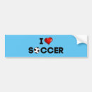 Search for soccer bumper stickers I love soccer
