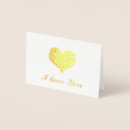 Search for i love you cards Gold