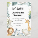 Search for lets get wild invitations Giraffe