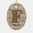 Search for letter f christmas tree decorations Initial