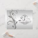 Search for silver 6x8 invitations 25th