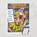 Search for alien invasion postcards Science fiction