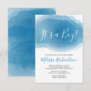 Search for abstract baby shower invitations Watercolor