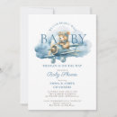 Search for aeroplane baby boy shower invitations Modern