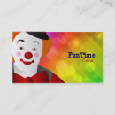 Search for circus business cards Entertainment