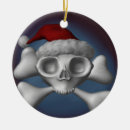 Search for jolly christmas tree decorations Skull