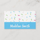 Search for cake decorating business cards Sprinkles