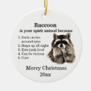 Search for racoons christmas tree decorations Raccoons