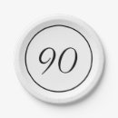 Search for 100th birthday plates Black and white