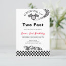 Search for two fast birthday Race car birthday