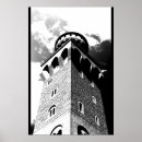 Search for black and white castle posters Tower