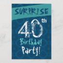 Search for 43rd birthday invitations Forty