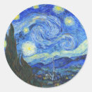 Search for impressionists stickers Starry night