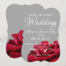 Search for red and grey wedding invitations Floral