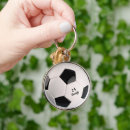 Search for numbered key rings Black and white