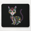 Search for sugar skull mouse mats Cat