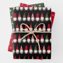 Search for gnome christmas wrapping paper Cute