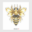 Search for golden bee stickers Black