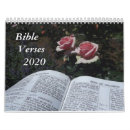 Search for bible verses calendars 2020