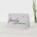 Search for grey gingham cards White