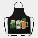 Search for shamrock irish aprons Patricks