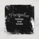 Search for teens business cards Blank