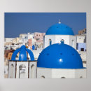 Search for santorini blue posters Travel